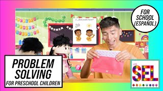 Problem Solving for Preschoolers (For School) | Social-Emotional Learning (Spanish) - A LITTLE SEL