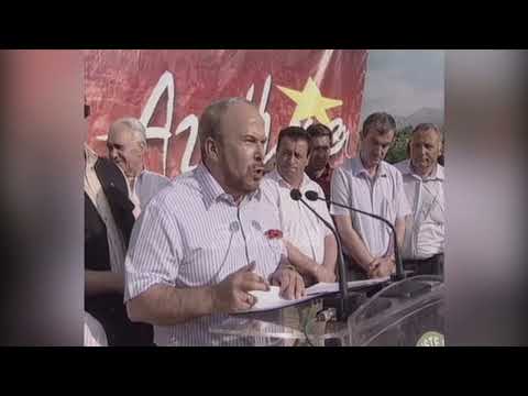 Fatos Nano akuzon në Vlorë kreun e LSI-së për koalicion me të djathtën - (28 Maj 2005)