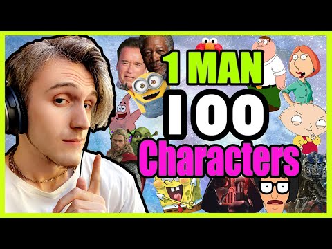 One Guy 100 Voices: CARTONI ANIMATI, FILM e ALTRO! [IMPRESSIONI sui personaggi]