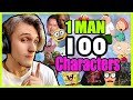 One Guy 100 Voices CARTOON MOVIE And MORE Character IMPRESSIONS
