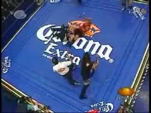 Dark Angel Sarah Stock & Amapola vs  Lady Apache & Marcela January 2006