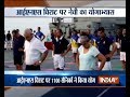 Navy personnel perform Yoga on board INS Virat on International Yoga Day 2018