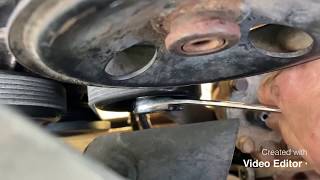 Jeep 4.0 serpentine belt and tensioner pulley replacement