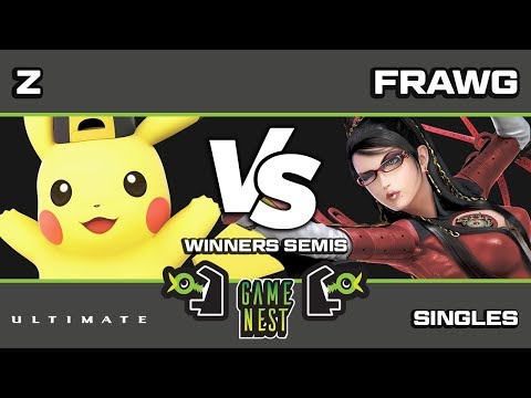 Game Nest Smash It Up: Z (Pikachu) vs Frawg (Bayonetta) - Winners Semis