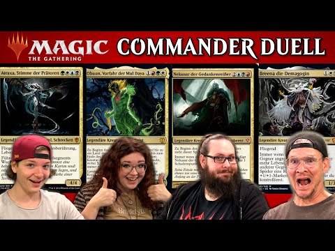 MTG Commander Multiplayer Match 47 | Magic the Gathering deutsch | Trader | 2021 Tutorial Duell Neu