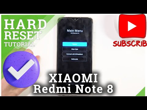 How to Hard Reset XIAOMI Redmi Note 8 2025 via Recovery Mode – Wipe Data