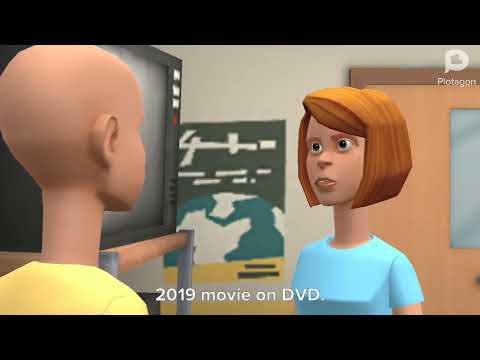 Xavier brings a PG rated movie to school and Classic Caillou brings an X rated movie AGAIN