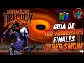 Mortal Kombat Trilogy Guía De Movimientos Finales Cyber Smoke N64