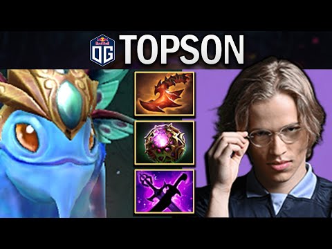 OG.TOPSON PUCK WITH 22 KILLS IN 7.23 - DOTA 2 PRO GAMEPLAY