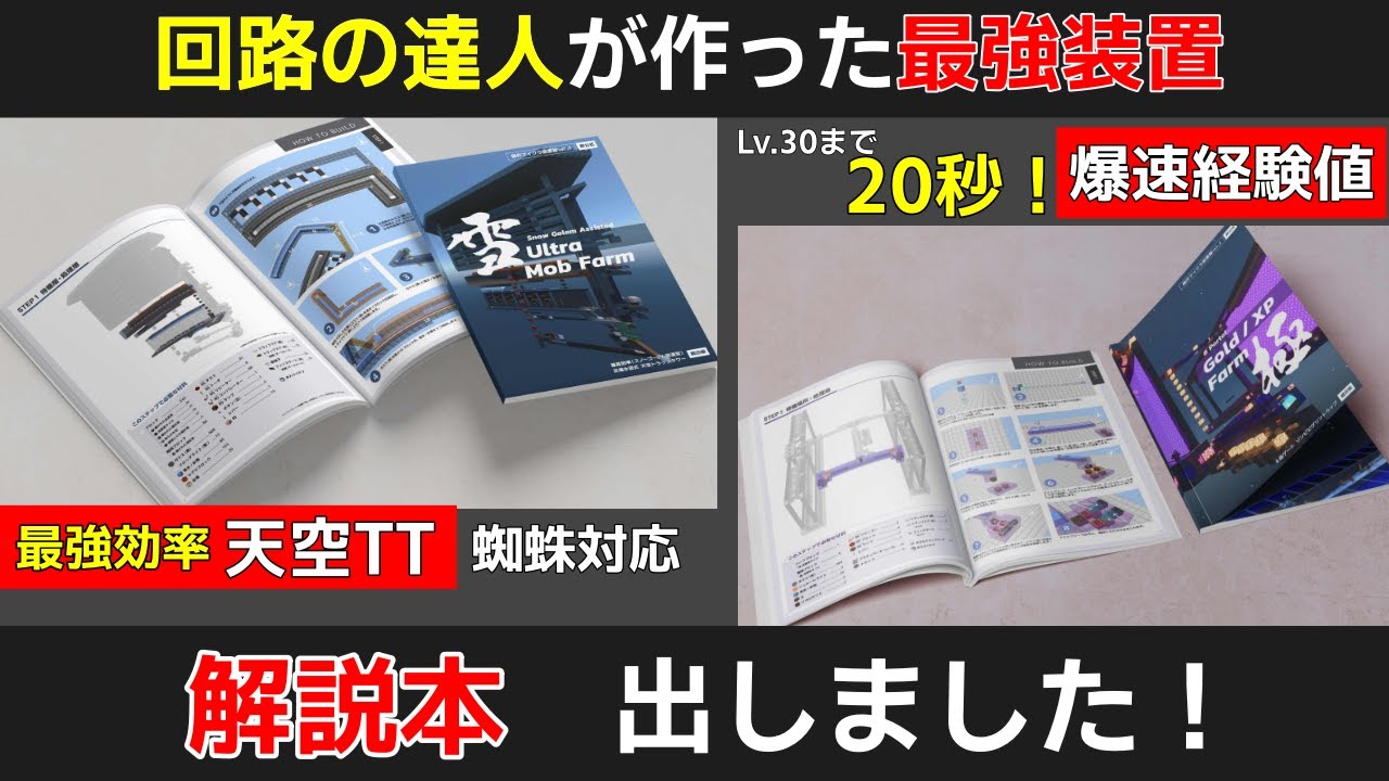 【天空TT】「ガチの」回路の達人が開発した最強装置の作り方解説書、出しちゃいます【経験値トラップ】