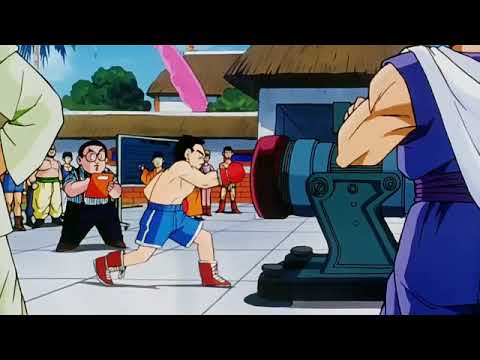 Vegeta Destruye la máquina de fuerza dragón Ball z latino