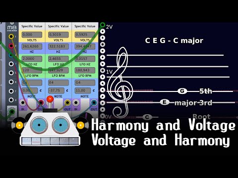 The basics of harmony and how it works in modular synths.