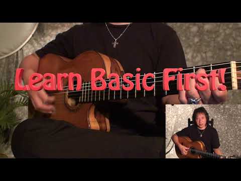 How to play rumba Flamenca Part1 Flamenco guitar lesson for beginners