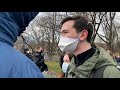 Zwickau Demo 27 03 2021 Dialog Zwischen Demostranten