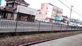 【飯坂線1000系】上松川駅発着！
