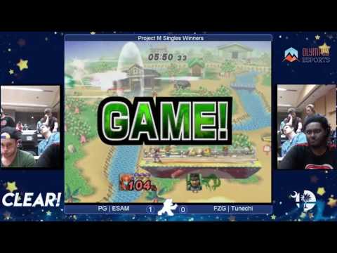 CLEAR! - PG | ESAM (Samus) v FZG | Tunechi (Snake) - Project M Winners Quarters