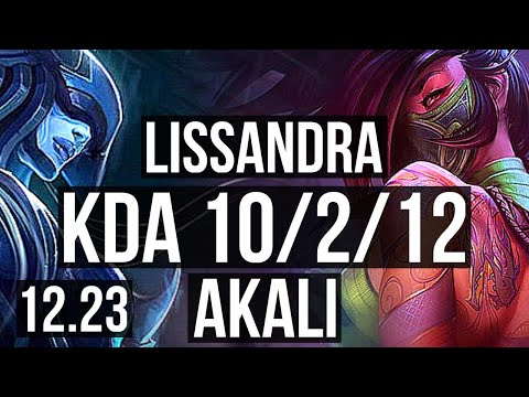 LISSANDRA vs AKALI (MID) | 10/2/12 | TR Diamond | 12.23
