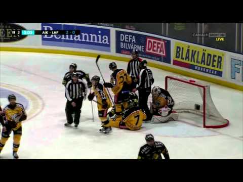 Kvartsfinal 4: AIK 4 - 1 Luleå HF - Elitserien 2012 - (Canal+ sändning)