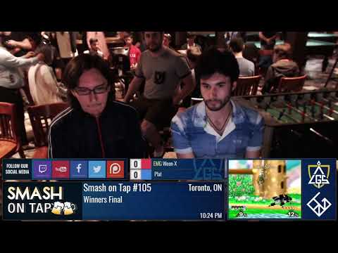 SOT 105 - WeonX (Marth) vs Plat (Fox) - SSBM Winners Final