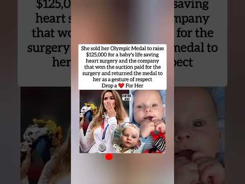 She SOLD Her Olympic Medal to Save a Baby’s Life – Then THIS Happened #shorts #viral #love