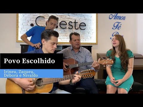 Povo Escolhido | Canção | Irineu, Zaqueu, Débora e Nivaldo Pipoca (Viola, Violão e Canto)