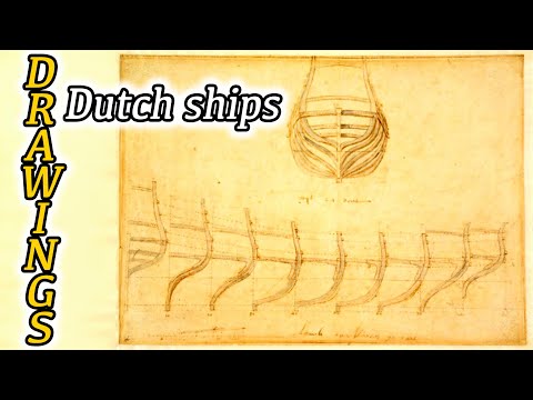 Zeichnungen niederländischer Schiffe des 17. Jahrhunderts