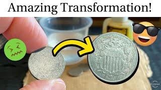 Amazing Coin Transformation From Slick To Beautiful!