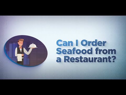 Maré Vermelha: Posso pedir frutos do mar em um restaurante?