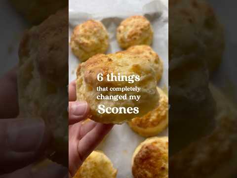 Tips for BIG TALL Scones 👏🏻👏🏻👏🏻 #baking