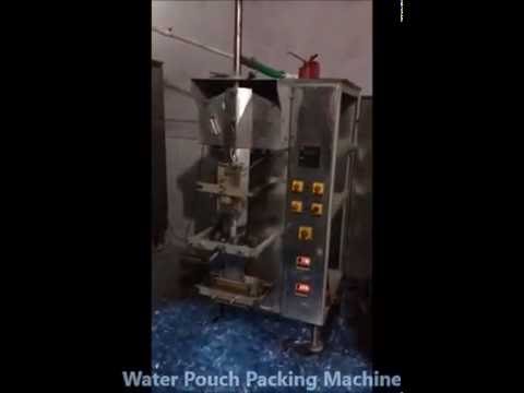 Water pouch packing machine