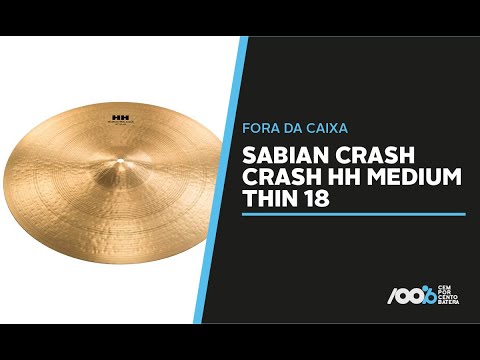 100% Batera Soundcheck - Sabian Crash Crash HH Medium Thin 18