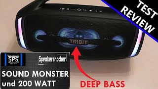 TRIBIT StormBox Blast 2 Test vergleich Soundcheck. GAünstiger BOOMBOX Killer mit Subwoofer
