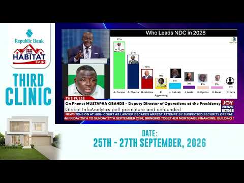 Timing of Global InfoAnalytics poll killing goodwill of the NDC - Mustapha Gbande