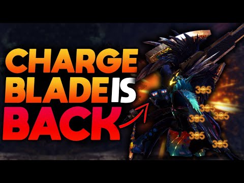 THIS NEW CHARGE BLADE BUILD IS INSANE! | 400 DAMAGE PER PHIAL! | Monster Hunter World: Iceborne