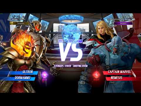 MVCI - Captain Marvel/Nemesis/Reality v. Ultron/Dormammu/Power: Anthanoid
