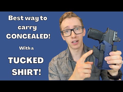 Carrying CONCEALED with a Tucked-In Shirt!