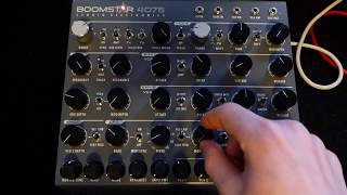 Video thumbnail for Studio Electronics Boomstar 4075 by 3rdStoreyChemist