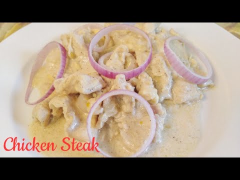 Chicken Steak Recipe|| Chicken Steak Cheese