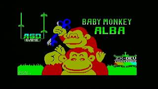 ZX Spectrum Games - Baby Monkey Alba