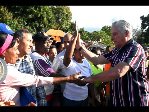 Análisis: La verdad detrás de la visita de Díaz-Canel a Songo la Maya, Santiago de Cuba