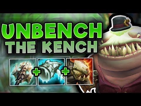 GET IN MY BELLY! THE MOST OPPRESSIVE TAHM KENCH BUILD! TAHM KENCH TOP GAMEPLAY - League of Legends