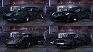 Boxcut Team Cars in Need for Speed Carbon
