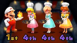 【マリオパーティ9】最強ミニゲーム対決！ファイアマリオVSピーチ・デイジー・ロゼッタ