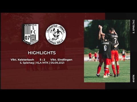 Viktoria Kelsterbach - Vikt. Sindlingen | 5. Spieltag | Highlights + Interviews | 05.09.2021