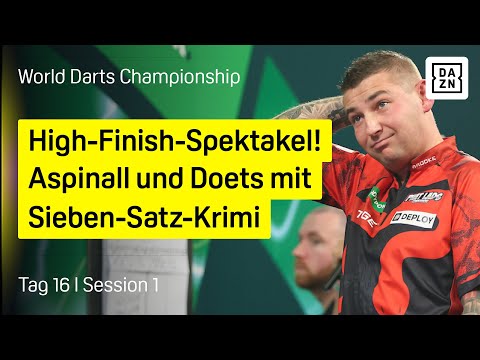World Darts Championship 2026: Tag 16 - Session 1 | Darts | DAZN Highlights
