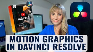 How to Make Motion Graphics and Use Templates in DaVinci Resolve