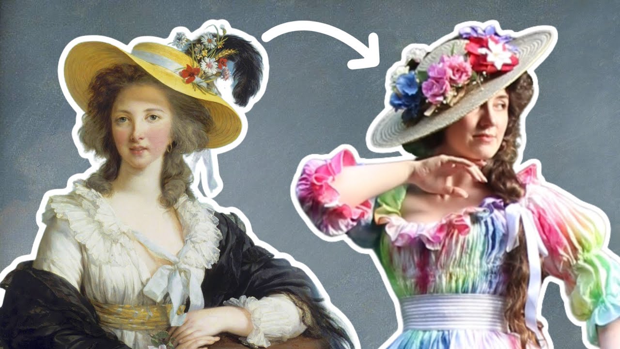 Watch video I tie-dyed an 18th century dress (Bonus: How to sew a Chemise a la Reine!) Now I tie-dyed an 18th century dress (Bonus: How to sew a Chemise a la Reine!)