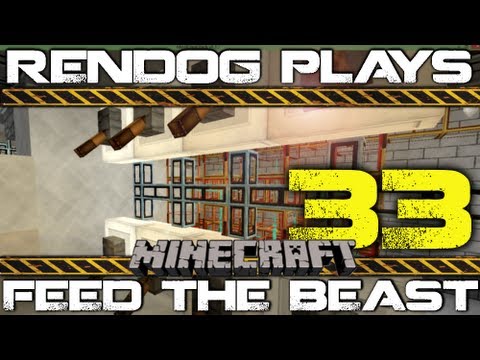 [S1E33] Let's Play Minecraft FTB - Plate Bending Machine!