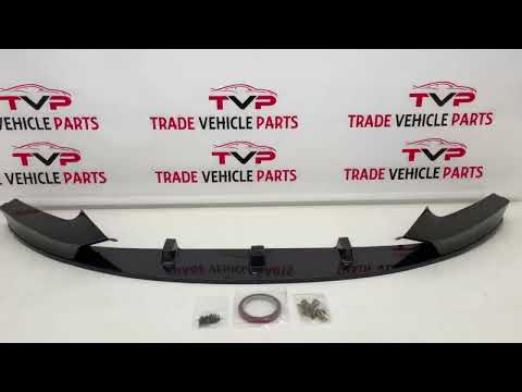 Fits BMW 2 Series F22 F23 2014-2021 Front Lip Splitter Spoiler Carbon Look video