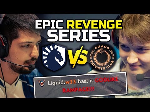 w33 Meepo GOD First Time On The International 2019 - LIQUID vs CHAOS with Matumbaman #TI9 Dota 2